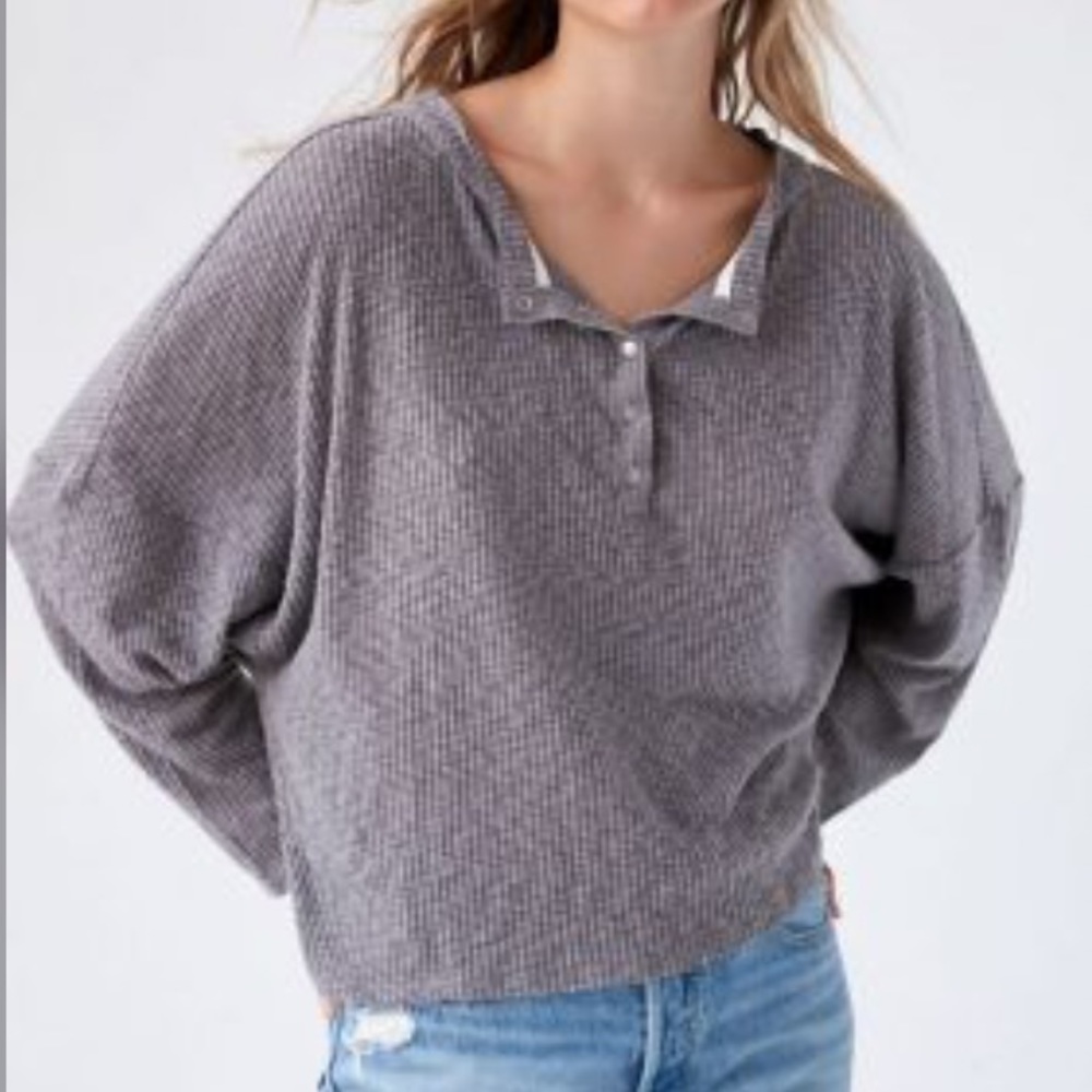 Uo holland thermal Henley top